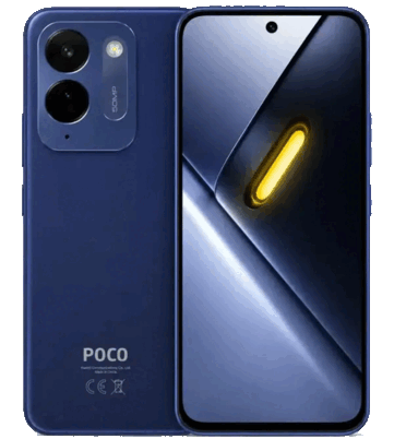 Poco C9 Pro синего цвета.