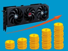 PowerColor Hellhound RX 9070 XT через несколько месяцев может оказаться дороже 700 долларов. (Источник изображения: PowerColor, Pixabay, отредактировано)