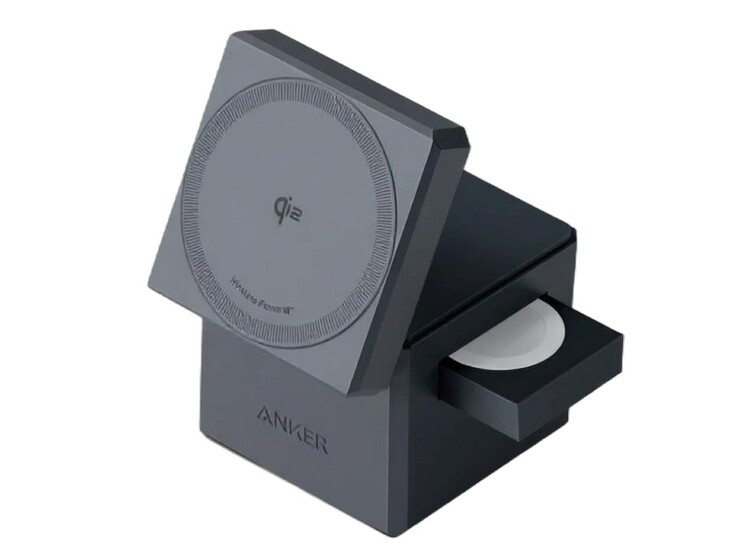 Anker 3-in-1 Cube с функцией Qi2. (Источник изображения: Anker)