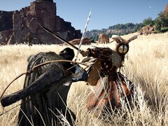 Бой с боссом Crimson Desert Reed Devil. (Источник изображения: Steam)