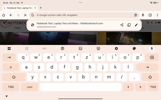 Пейзаж клавиатуры
