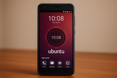 ИИ-рендеринг смартфона Ubuntu Touch, выпущен Ubuntu Touch 24.04-1.0 (Источник изображения: Сгенерировано с помощью OpenAI)