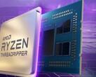 Монтаж процессора Ryzen Threadripper на загадочном фоне (Изображение: Скриншот сайта AMD)