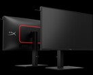 27-дюймовые игровые мониторы HyperX OMEN с QD-OLED экраном, демонстрирующие дизайн передней и задней панели (Источник изображения: HP)