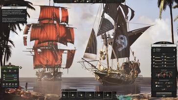 На изображении: скриншот игрового процесса из игры «Corsair Cove».
