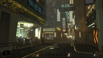 На изображении: скриншот игрового процесса из игры «Deus Ex: Human Revolution — Director’s Cut».