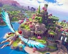 Изображение, показывающее Феникса в игре Immortals Fenyx Rising.