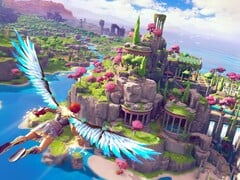 Изображение, показывающее Феникса в игре Immortals Fenyx Rising.