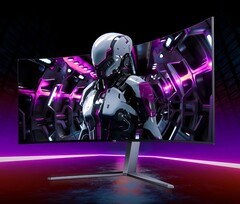 Новый игровой монитор AOC Agon Pro оснащен 34-дюймовым изогнутым дисплеем с QD-OLED панелью.