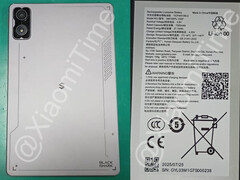 Крупный план следующего игрового планшета Xiaomi Black Shark с информацией о батарее. (Источник изображения: via XiaomiTime)