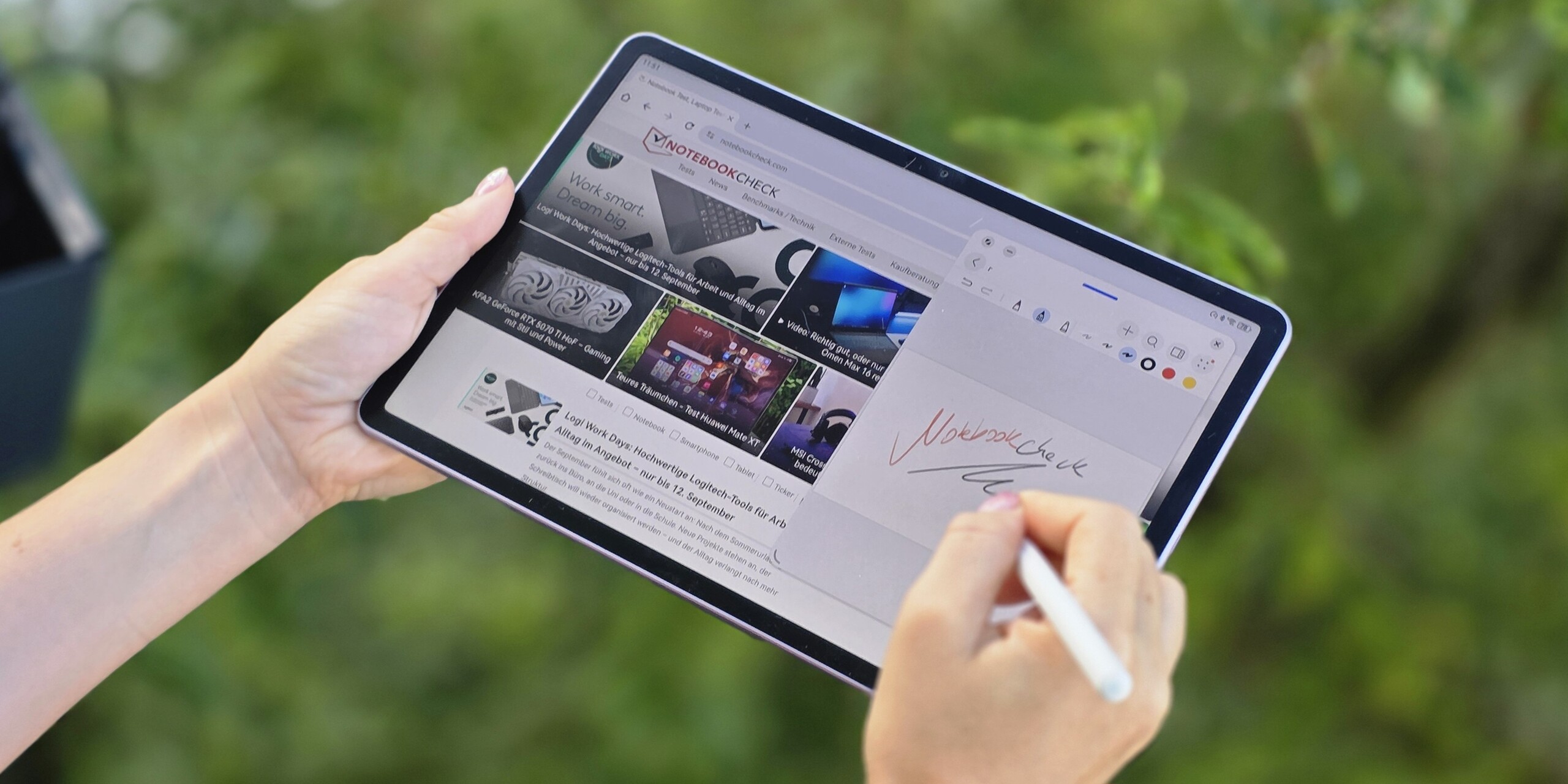 Обзор планшета Huawei MatePad 11.5 (2025) PaperMatte (Источник изображения: Marcus Herbrich) 