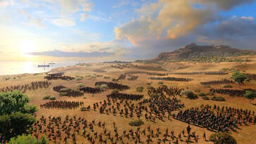 Изображение, на котором запечатлена армия в игре «A Total War Saga: Troy».