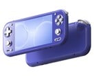 Anbernic RG 55G1 в цвете индиго.