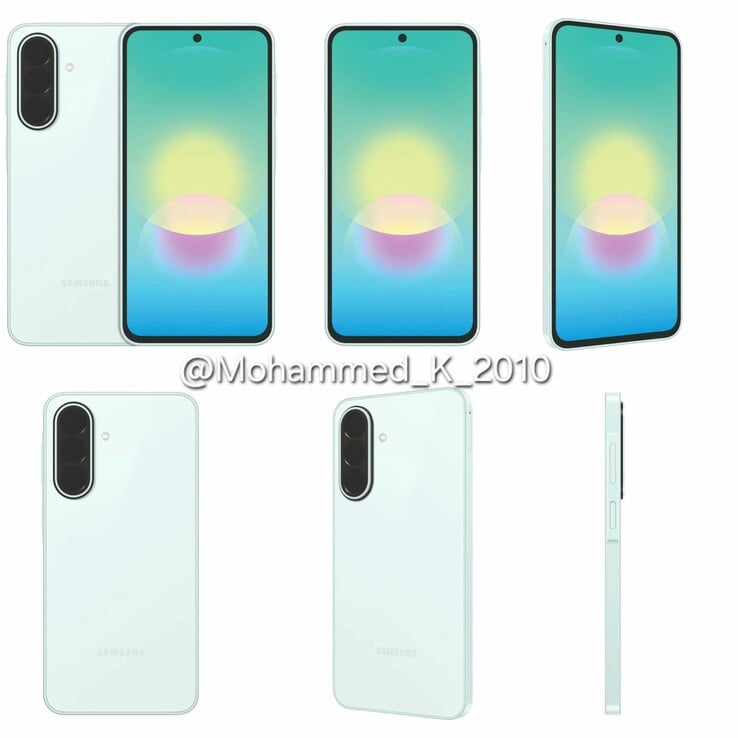 Появилась новая расцветка Awesome Mint для готовящегося к выпуску Samsung Galaxy A27.