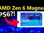 Скриншот видео, на котором изображено то, что может быть APU Zen 6 (источник изображения: YouTube-канал Moore's Law Is Dead)