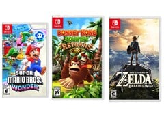 Несколько игр от самой компании Nintendo для консоли Nintendo Switch доступны со скидкой.