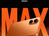 Xiaomi поделилась основными характеристиками Turbo 5 Max. На снимке: промо-фотография телефона с изображением задней панели. (Источник изображения: Redmi)
