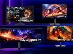 Модель Odyssey G6 достигает частоты 1 100 Гц при разрешении HD и 600 Гц при собственном разрешении QHD.