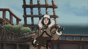 Изображение персонажа в The Pale Beyond.