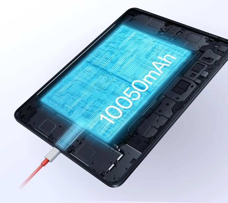OnePlus Pad Go 2 также оснащен аккумулятором емкостью 10 050 мАч. (Источник изображения: OnePlus)