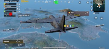 PUBG Mobile: Плавная предустановка, 40 кадров в секунду в среднем.