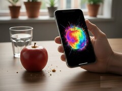 Концептуальное изображение смартфона, снимающего гиперспектральное изображение (Источник изображения: AI-generated)