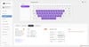 Настройка подсветки клавиатуры Keychron K3 HE; смешанная RGB-подсветка