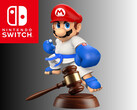 Боевой Марио изображен над молотком судьи (Источник изображения: Nintendo of America с изменениями)