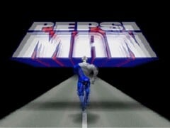 Скриншот вступительной заставки игры «Pepsiman»