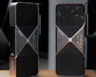 Две карты Founders Edition с автографом Дженсена Хуанга. (Источник изображения: Nvidia) 