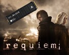 Баннер Resident Evil Requiem с изображением SSD для PS5