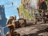 Изображение, на котором изображены Стикс и враги в игре «Styx: Shards of Darkness», которая сейчас доступна на Steam со скидкой 93%.