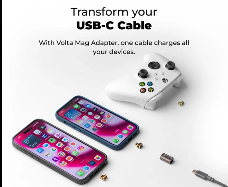 Грядущий адаптер Thunderbolt 5 в действии. (Источник: Volta)