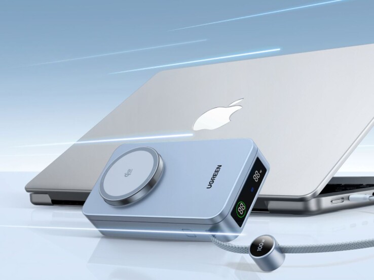 Многофункциональный пауэрбанк Ugreen MagFlow Qi2 25W. (Источник изображения: Ugreen, отредактировано)