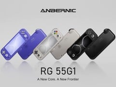 Модель Anbernic RG 55G1 будет доступна в трех цветовых вариантах с момента начала продаж.