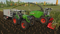 Показаны тракторы в игре Farming Simulator 22 (Источник изображения: Microsoft Xbox Gaming)