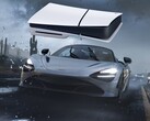 Баннер Forza Motorsport 5 с изображением консоли PS5