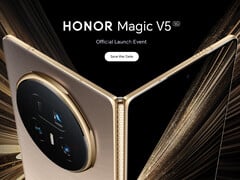 Magic V5 поступит в продажу в Малайзии 15 июля. На снимке: промо-изображение складного телефона. (Источник изображения: Honor)