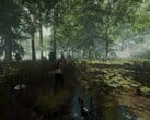 Изображение, на котором запечатлена обстановка в игре «The Forest».