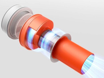 Циклон берет на себя первоначальное отделение пыли