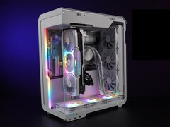 Настольный игровой ПК от компании AMD с Ryzen 7 9800X3D и Radeon RX 7900 XTX, используемый для игровых тестов SteamOS и Windows 11. (Источник изображения: ETA Prime через YouTube)