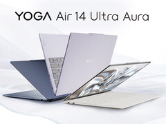 Yoga Air 14 Ultra Aura выпускается в нескольких цветовых вариантах.