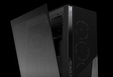 Боковая панель легко снимается (Источник изображения: Gigabyte)