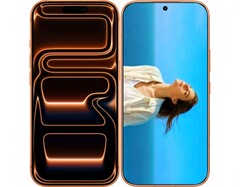 iPhone 17 Pro (слева) рядом с Honor 600 (справа).