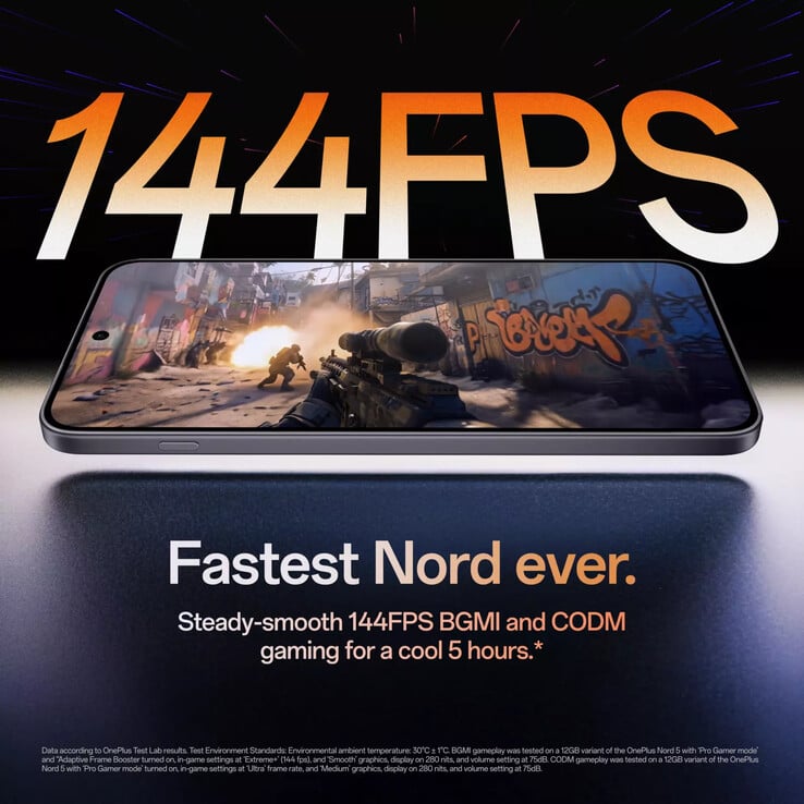 OnePlus представляет "Самый быстрый Nord в истории". (Источник: OnePlus)