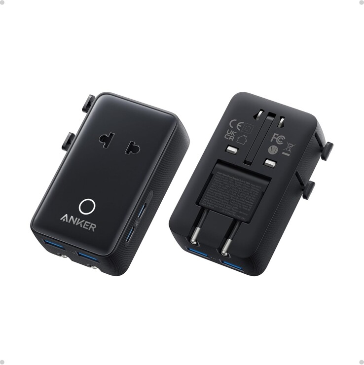 Адаптер Anker Nano Travel Adapter (5-в-1, 20 Вт). (Источник изображения: Anker)
