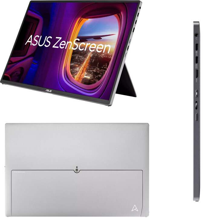 Дизайн OLED-экрана Asus ZenScreen MQ16FC