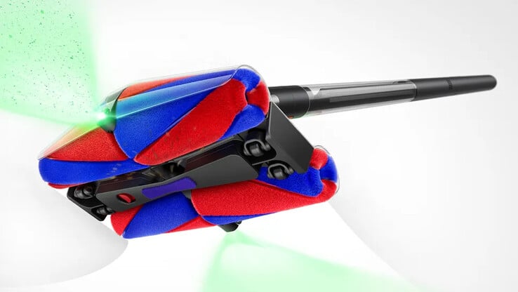 Насадка-щетка Dyson PencilVac имеет четыре пушистых конуса. (Источник изображения: Dyson)