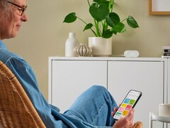 Датчик качества воздуха Alpstuga от IKEA (на фото) поддерживает Matter. (Источник изображения: IKEA)