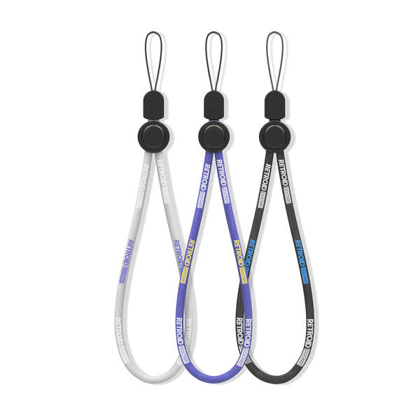 Шнурок Retroid Pocket Lanyard совместим с несколькими портативными устройствами Retroid.